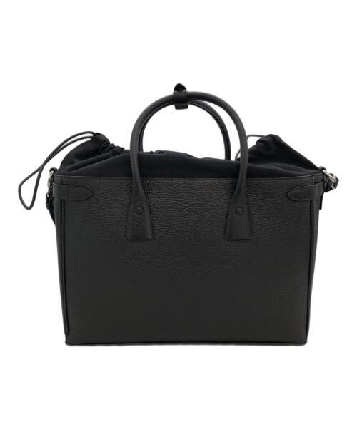 Maison Margiela（メゾンマルジェラ）Maison Margiela (メゾンマルジェラ) 5AC レザー トートバッグ ショルダーバッグ ブラックの古着・服飾アイテム