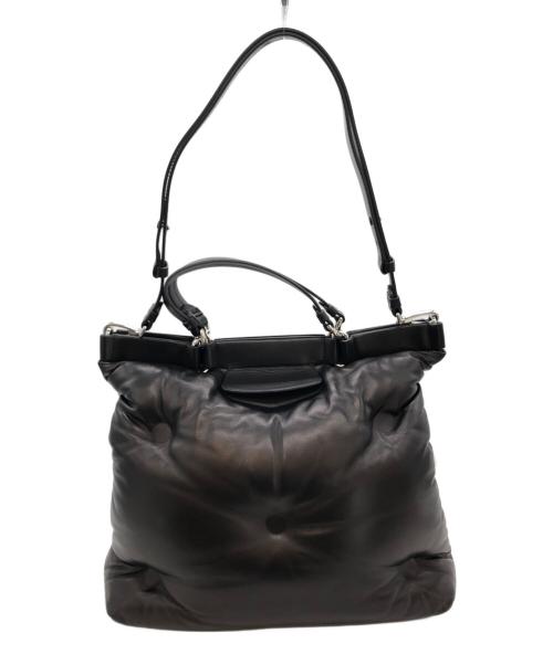 Maison Margiela（メゾンマルジェラ）Maison Margiela (メゾンマルジェラ) グラムスラム ラージトートバッグ ブラックの古着・服飾アイテム