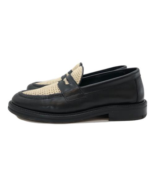 Aime Leon Dore（エメ レオン ドレ）Aime Leon Dore (エメ レオン ドレ) PENNY LOAFER ブラック サイズ:SIZE 7の古着・服飾アイテム