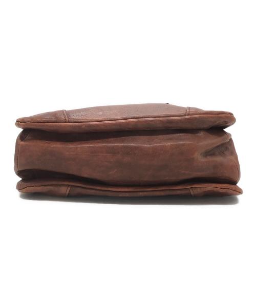 Vivienne Westwood（ヴィヴィアンウエストウッド）Vivienne Westwood (ヴィヴィアンウエストウッド) レザーミニハンドバッグ ブラウンの古着・服飾アイテム