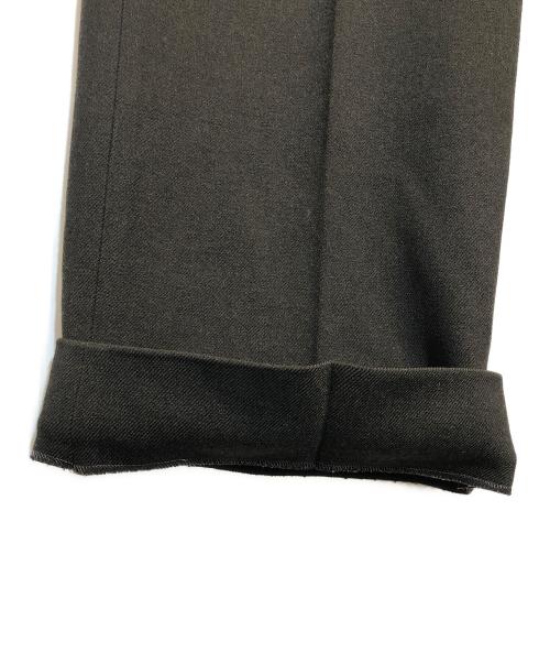 PRADA（プラダ）PRADA (プラダ) ストレッチウール パンツ ブラウン サイズ:42の古着・服飾アイテム