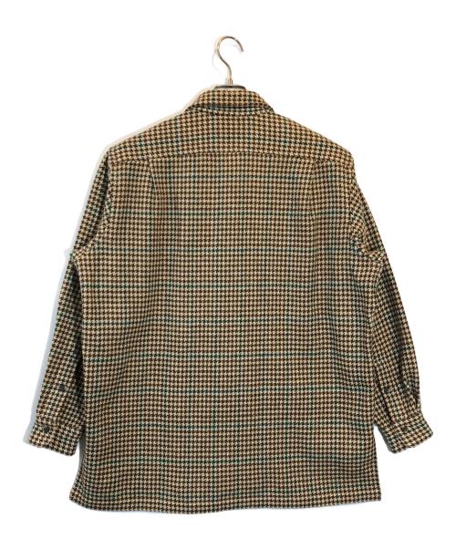 POLO RALPH LAUREN（ポロ・ラルフローレン）POLO RALPH LAUREN (ポロ・ラルフローレン) ガンクラブチェックCPOシャツジャケット ブラウン サイズ:SIZE Lの古着・服飾アイテム
