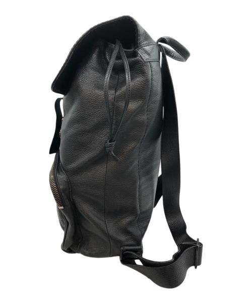 zanellato（ザネラート）ZANELLATO (ザネラート) レザーバックパック ブラックの古着・服飾アイテム