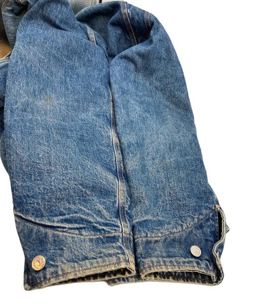 POLO RALPH LAUREN（ポロ・ラルフローレン）POLO RALPH LAUREN (ポロ・ラルフローレン) 襟コーデュロイカバーオール ブルー サイズ:SIZE Lの古着・服飾アイテム