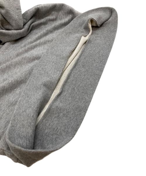 MONCLER（モンクレール）MONCLER (モンクレール) ロゴ刺繍スウェット グレー サイズ:SIZE Mの古着・服飾アイテム