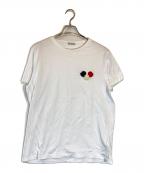 MONCLERモンクレール）の古着「マグリア 刺繍Tシャツ」｜ホワイト