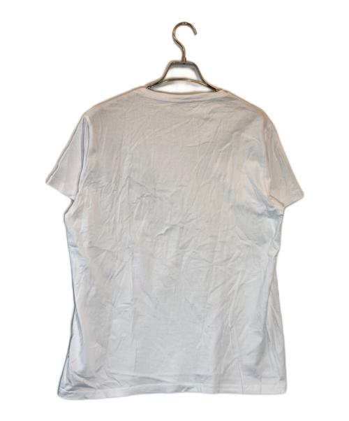 MONCLER（モンクレール）MONCLER (モンクレール) マグリア 刺繍Tシャツ ホワイト サイズ:XLの古着・服飾アイテム