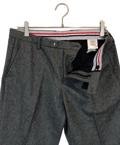 MONCLER（モンクレール）MONCLER (モンクレール) ウールスラックス グレー サイズ:SIZE Mの古着・服飾アイテム