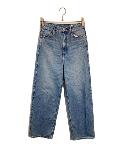 upper hights（アッパーハイツ）upper hights (アッパーハイツ) THE NIECE ハイライズストレート デニム インディゴ サイズ:SIZE 23の古着・服飾アイテム