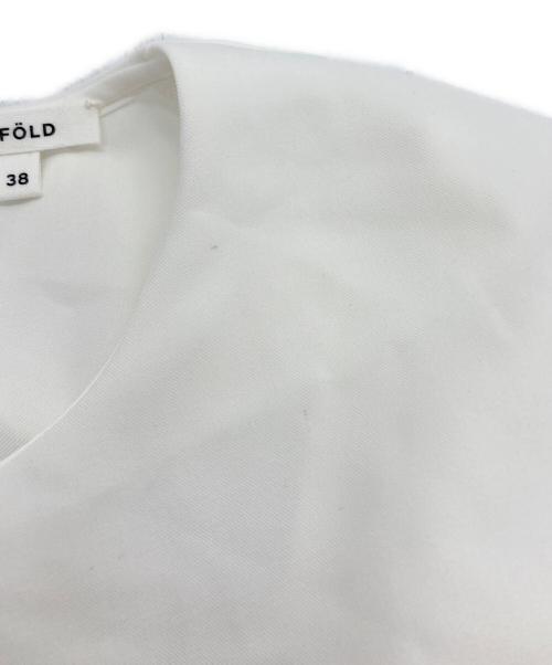 ENFOLD（エンフォルド）ENFOLD (エンフォルド) CAPE-COLLAR PULLOVER ホワイト サイズ:38の古着・服飾アイテム