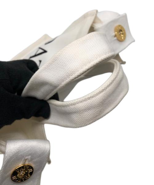 patou（パトゥ）patou (パトゥ) オーガニックコットン スモール パトゥ キャンバストート ホワイトの古着・服飾アイテム