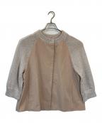 HERNOヘルノ）の古着「ノーカラージャケット」｜ピンク