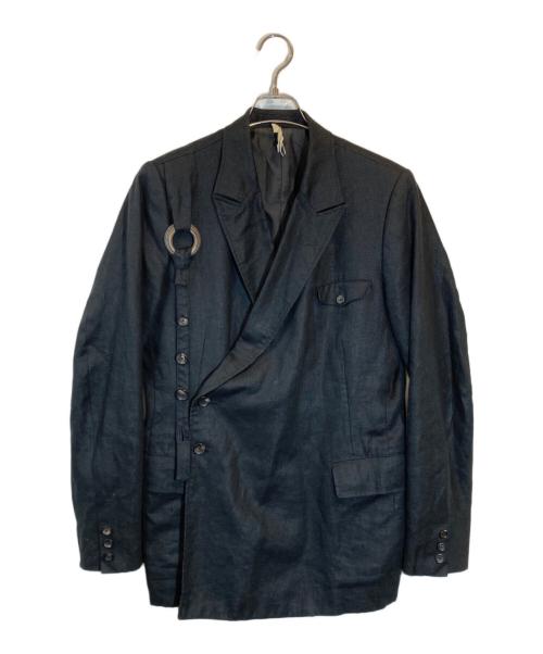 SOSHIOTSUKI（ソウシ オオツキ）SOSHIOTSUKI (ソウシ オオツキ) KESA BREASTED SUITS ブラック サイズ:SIZE 46の古着・服飾アイテム