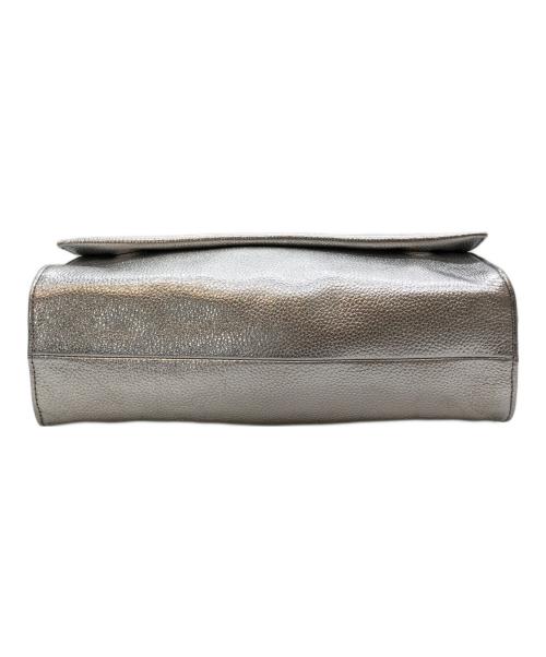 ear PAPILLONNER（イアパピヨネ）ear PAPILLONNER (イアパピヨネ) ワイドテープショルダーバッグ シルバー サイズ:下記参照の古着・服飾アイテム