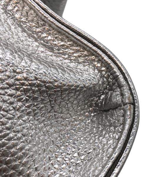 ear PAPILLONNER（イアパピヨネ）ear PAPILLONNER (イアパピヨネ) ワイドテープショルダーバッグ シルバー サイズ:下記参照の古着・服飾アイテム