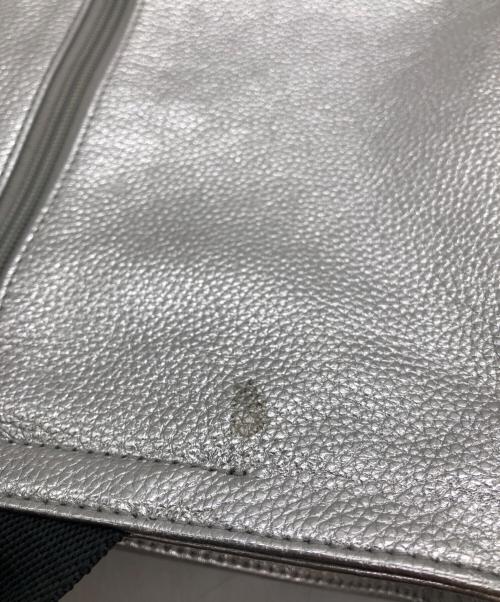 ear PAPILLONNER（イアパピヨネ）ear PAPILLONNER (イアパピヨネ) ワイドテープショルダーバッグ シルバー サイズ:下記参照の古着・服飾アイテム