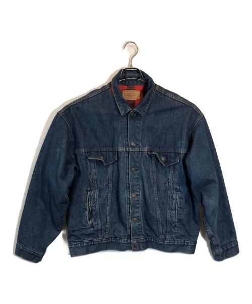 LEVI'S（リーバイス）LEVI'S (リーバイス) ネルライナーデニムジャケット インディゴ サイズ:SIZE Lの古着・服飾アイテム