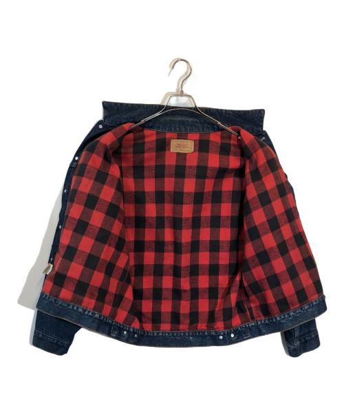 LEVI'S（リーバイス）LEVI'S (リーバイス) ネルライナーデニムジャケット インディゴ サイズ:SIZE Lの古着・服飾アイテム
