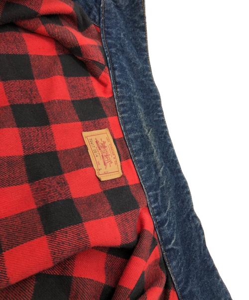 LEVI'S（リーバイス）LEVI'S (リーバイス) ネルライナーデニムジャケット インディゴ サイズ:SIZE Lの古着・服飾アイテム