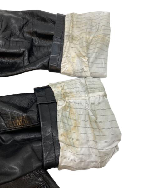 BANANA REPUBLIC（バナナリパブリック）BANANA REPUBLIC (バナナリパブリック) レザーコート ブラック サイズ:Sの古着・服飾アイテム