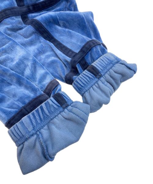 SUPREME（シュプリーム）Supreme (シュプリーム) Grid Taping Velour Jacket ブルー サイズ:SIZE Mの古着・服飾アイテム