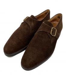 JOHN LOBB（ジョンロブ）の古着「モンクストラップシューズ」｜ブラウン