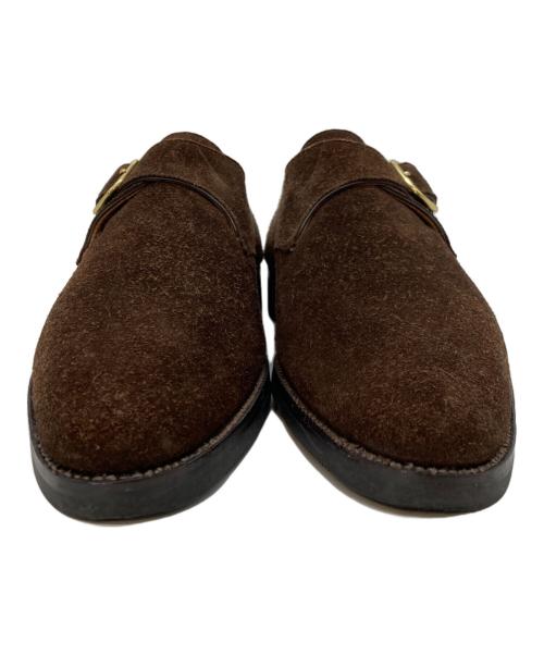 JOHN LOBB（ジョンロブ）JOHN LOBB (ジョンロブ) モンクストラップシューズ ブラウン サイズ:下記参照の古着・服飾アイテム