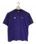 SUPREME（シュプリーム）の古着「Stripe Soccer Jersey」｜パープル