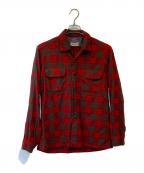 PENDLETONペンドルトン）の古着「ウールチェックシャツ」｜レッド