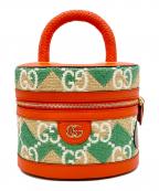 GUCCIグッチ）の古着「ハンドバッグ」｜オレンジ