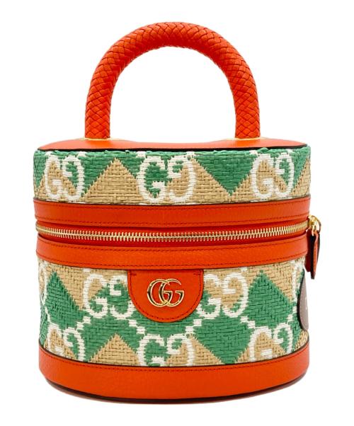 GUCCI（グッチ）GUCCI (グッチ) ハンドバッグ オレンジの古着・服飾アイテム