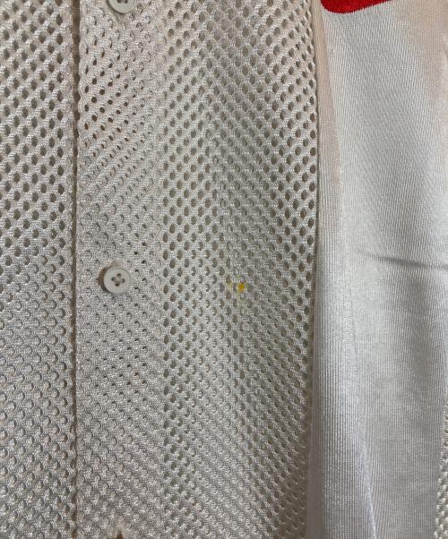 SUPREME（シュプリーム）Supreme (シュプリーム) NIKE (ナイキ) Mesh S/S Shirt ホワイト サイズ:Lの古着・服飾アイテム