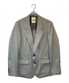 MAISON SPECIAL（メゾンスペシャル）の古着「Triacetate Dress-Fit 2B Tailored Jacket」｜グリーン
