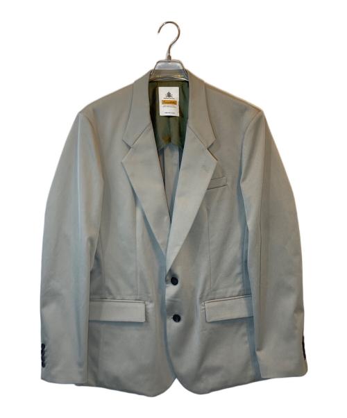 MAISON SPECIAL（メゾンスペシャル）MAISON SPECIAL (メゾンスペシャル) Triacetate Dress-Fit 2B Tailored Jacket グリーン サイズ:2の古着・服飾アイテム