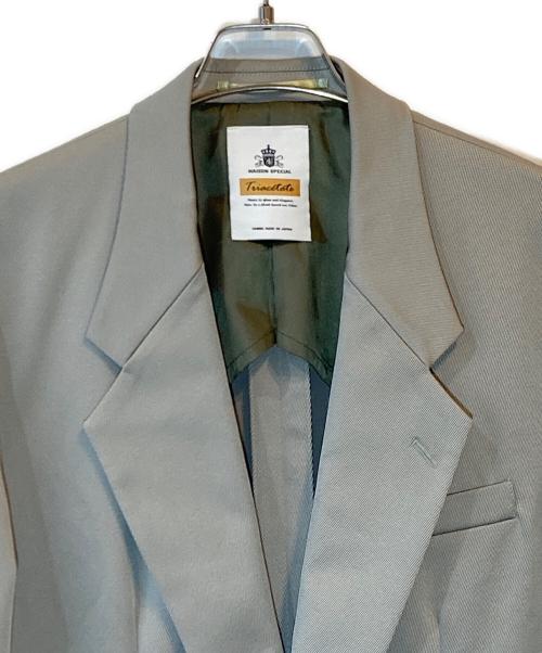 MAISON SPECIAL（メゾンスペシャル）MAISON SPECIAL (メゾンスペシャル) Triacetate Dress-Fit 2B Tailored Jacket グリーン サイズ:2の古着・服飾アイテム
