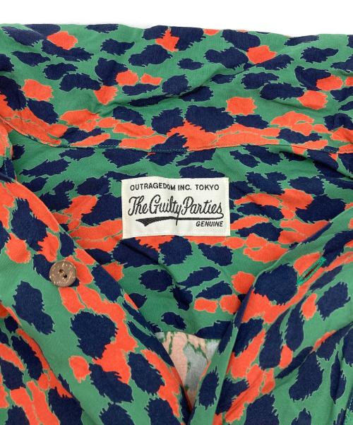 WACKO MARIA（ワコマリア）WACKO MARIA (ワコマリア) LEOPARD S/S HAWAIIAN グリーン サイズ:Mの古着・服飾アイテム