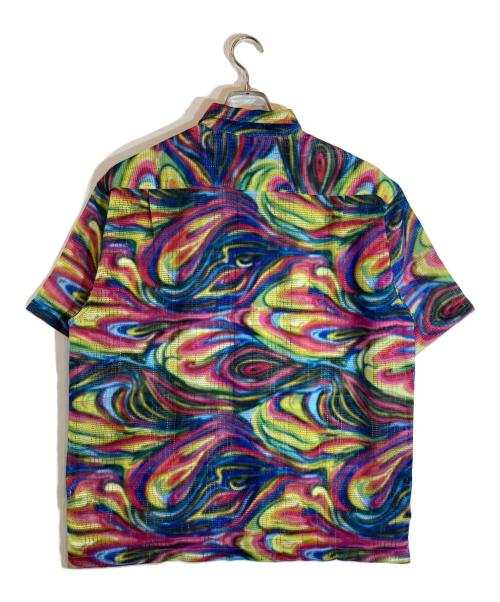 SUPREME（シュプリーム）Supreme (シュプリーム) MESH STRIPE S/S SHIRT マルチカラー サイズ:Lの古着・服飾アイテム