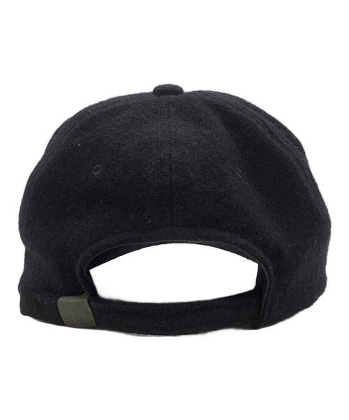 Hysteric Glamour（ヒステリックグラマー）Hysteric Glamour (ヒステリックグラマー) ウールロゴキャップ ブラック サイズ:SIZE FREEの古着・服飾アイテム