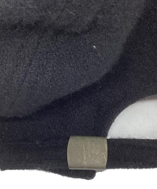 Hysteric Glamour（ヒステリックグラマー）Hysteric Glamour (ヒステリックグラマー) ウールロゴキャップ ブラック サイズ:SIZE FREEの古着・服飾アイテム