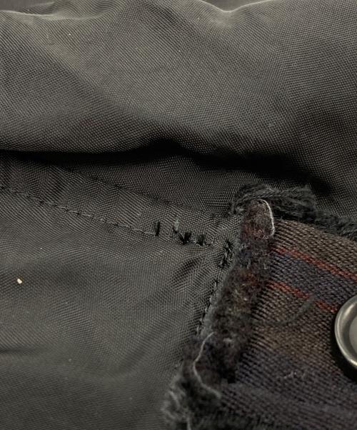 tricot COMME des GARCONS（トリココムデギャルソン）tricot COMME des GARCONS (トリココムデギャルソン) ストライプデザインジャケット ブラウン サイズ:Mの古着・服飾アイテム