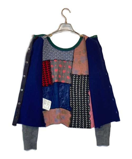 tricot COMME des GARCONS（トリココムデギャルソン）tricot COMME des GARCONS (トリココムデギャルソン) ウールモヘヤ混デザインニット マルチカラー サイズ:下記参照の古着・服飾アイテム