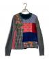 tricot COMME des GARCONS（トリココムデギャルソン）の古着「ウールモヘヤ混デザインニット」｜マルチカラー