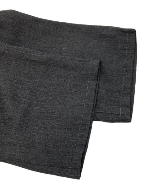 tricot COMME des GARCONS（トリココムデギャルソン）tricot COMME des GARCONS (トリココムデギャルソン) ウールシンチバックサルエルパンツ グレー サイズ:Mの古着・服飾アイテム