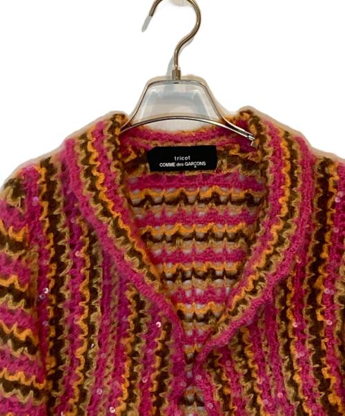 tricot COMME des GARCONS（トリココムデギャルソン）tricot COMME des GARCONS (トリココムデギャルソン) ニットボレロ ピンク サイズ:下記参照の古着・服飾アイテム