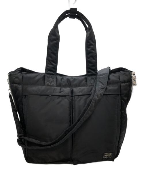 PORTER（ポーター）PORTER (ポーター) タンカー2WAYバッグ ブラックの古着・服飾アイテム