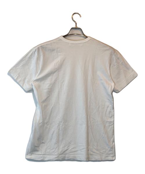 PLAY COMME des GARCONS（プレイコムデギャルソン）PLAY COMME des GARCONS (プレイコムデギャルソン) ハートワッペンＴシャツ ホワイト サイズ:XLの古着・服飾アイテム