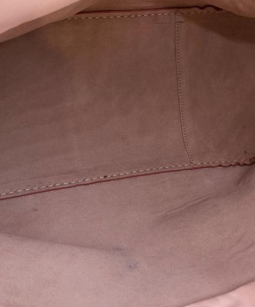 COACH（コーチ）COACH (コーチ) エマニュエル ベースマン コラボ 2WAYバッグ ピンクの古着・服飾アイテム