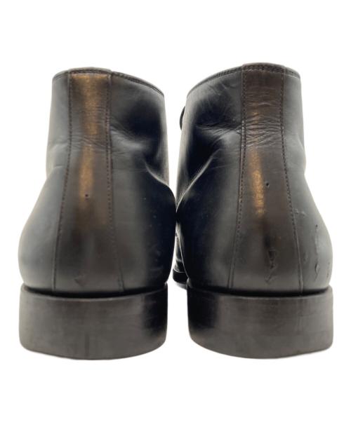 SCOTCH GRAIN（スコッチグレイン）SCOTCH GRAIN (スコッチグレイン) チャッカーブーツ ブラック サイズ:SIZE US 7.5の古着・服飾アイテム