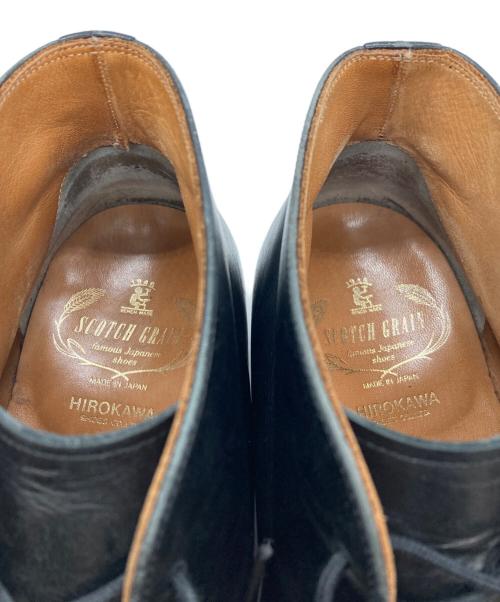 SCOTCH GRAIN（スコッチグレイン）SCOTCH GRAIN (スコッチグレイン) チャッカーブーツ ブラック サイズ:SIZE US 7.5の古着・服飾アイテム