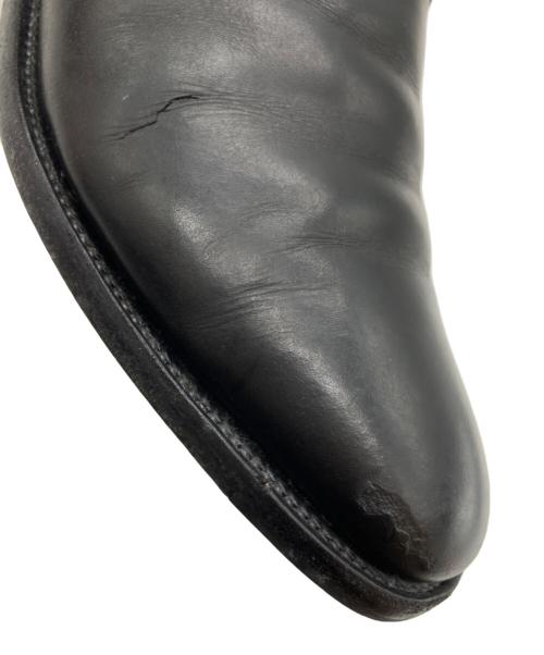 SCOTCH GRAIN（スコッチグレイン）SCOTCH GRAIN (スコッチグレイン) チャッカーブーツ ブラック サイズ:SIZE US 7.5の古着・服飾アイテム